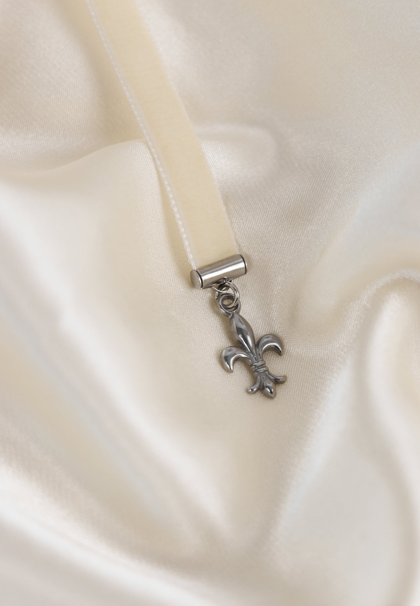 Fleur de Lis boekenlegger zilver