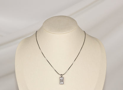 Silver Starfall necklace