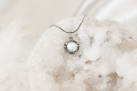 Silver Eclipse necklace