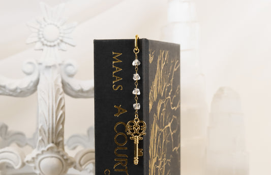 Key of secrets bookmark jewel