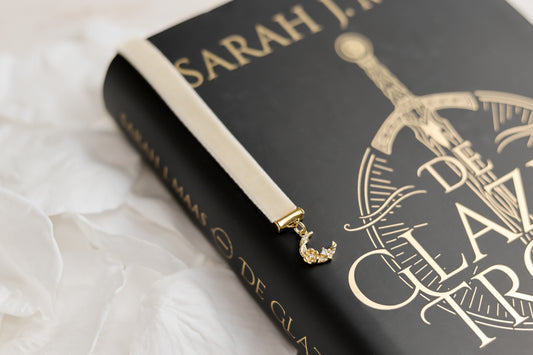 Lunar bloom bookmark